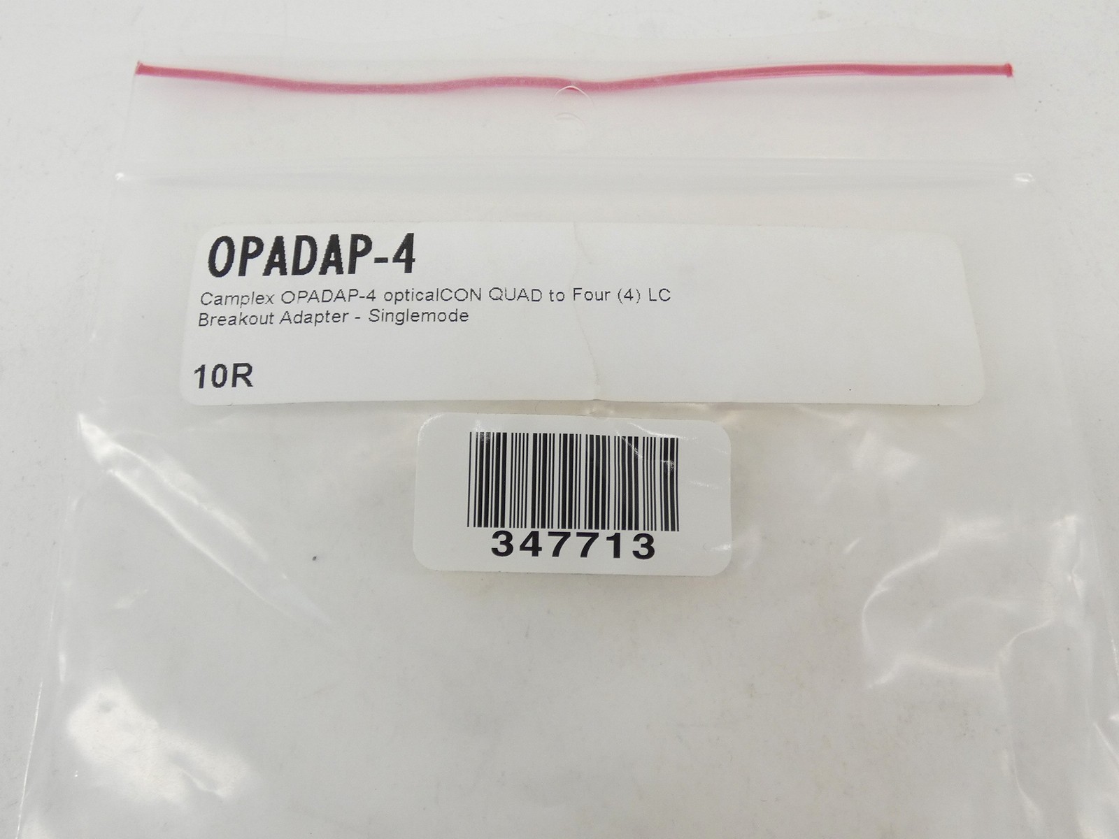 Camplex OPADAP-4 opticalCON QUAD to 4 LC Breakout Adapter Singlemode – NEW Su…