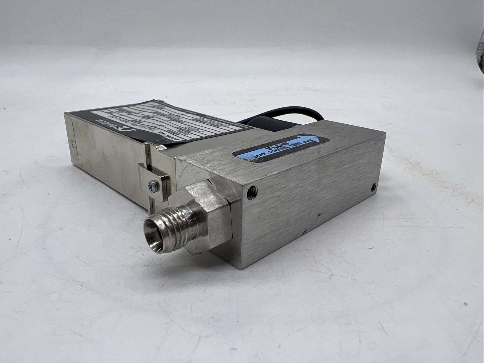 Omega Engineering Model FSK2181/FMA-768A-V-C02 Pressure Valve 15V 1000PSIG
