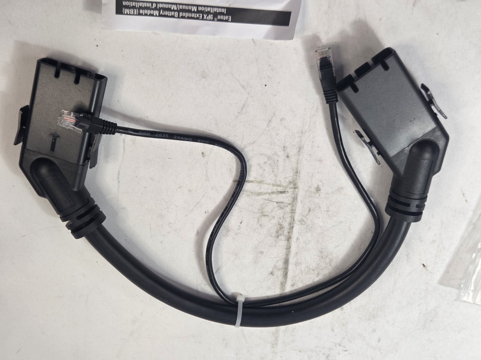 Eaton 9PX UPS Extended Battery Module (EBM) Connection Cable & Installation..P15