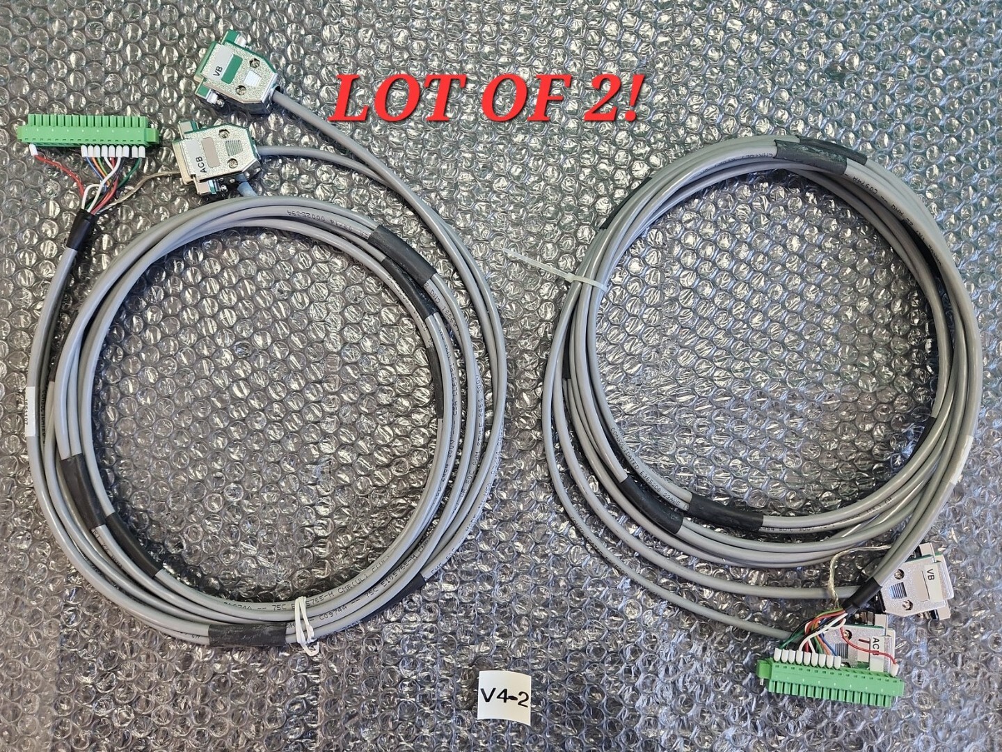 🆕️ *LOT OF 2!* CAROL E105765-H CONDUCTOR CABLE 1651107 ⚡️🇺🇸 SHIP+WARRANTY