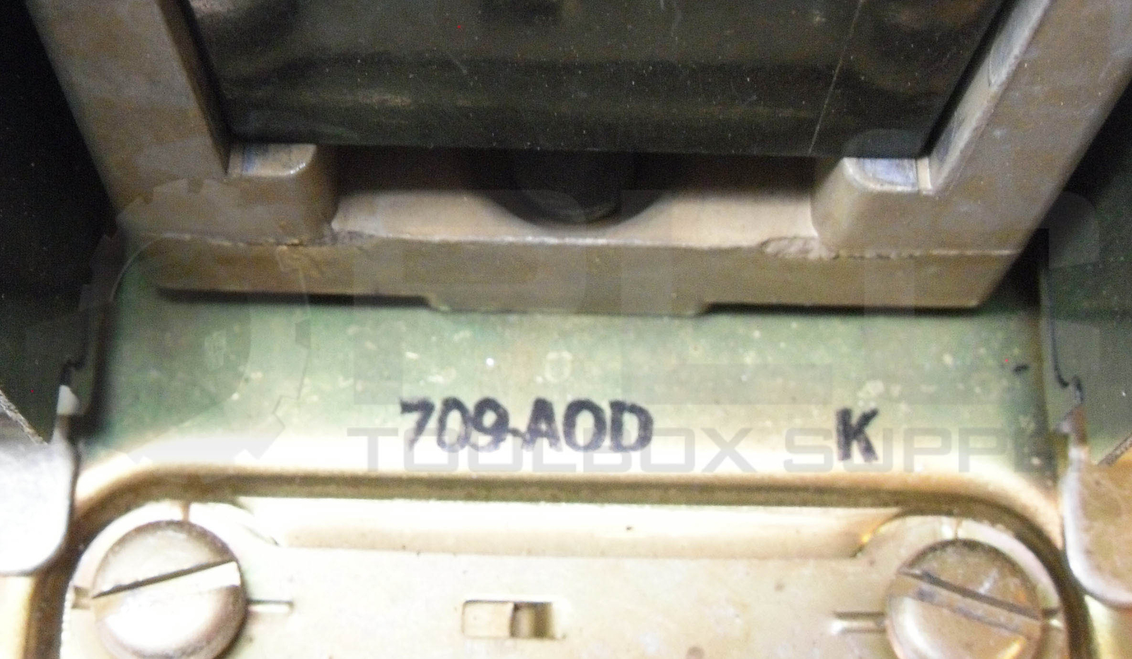 ALLEN BRADLEY 709-AOD /K MOTOR STARTER W/ 70A86 COIL 110-120V 50/60HZ