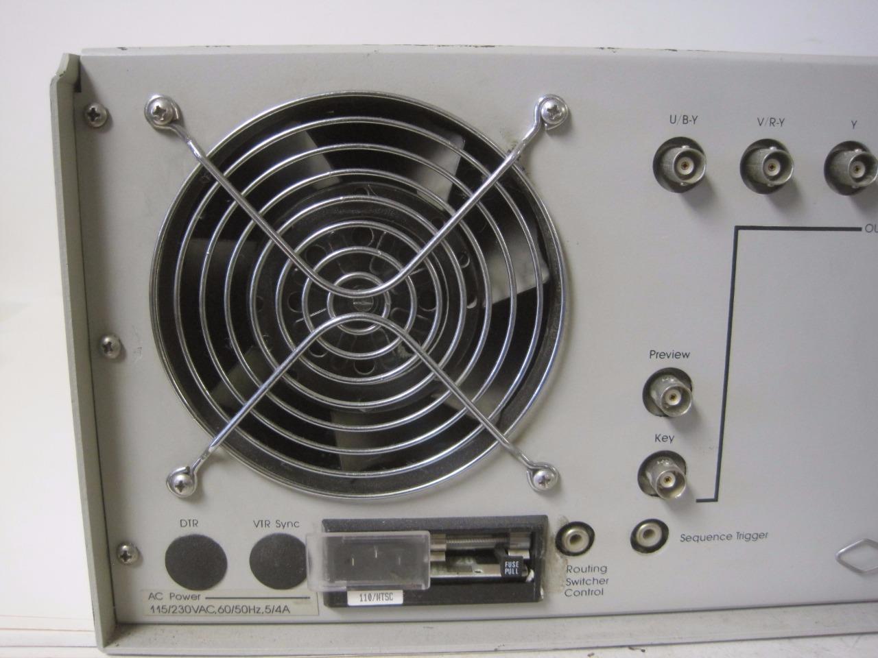 MICROTIME GENESIS ACT 3 RACK MOUNT RARE EDITING PRODUCTION EQUIPMENT
