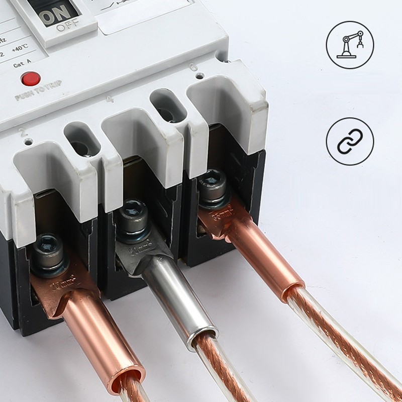 Terminals Block Battery Cable Ends, Lugs Ring Terminals Tin Plated Pure Copper