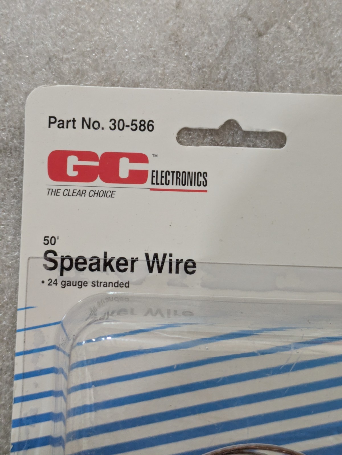 GC Electronics 30-586 Speaker Wire 50ft OEM Industrial Audio Cable