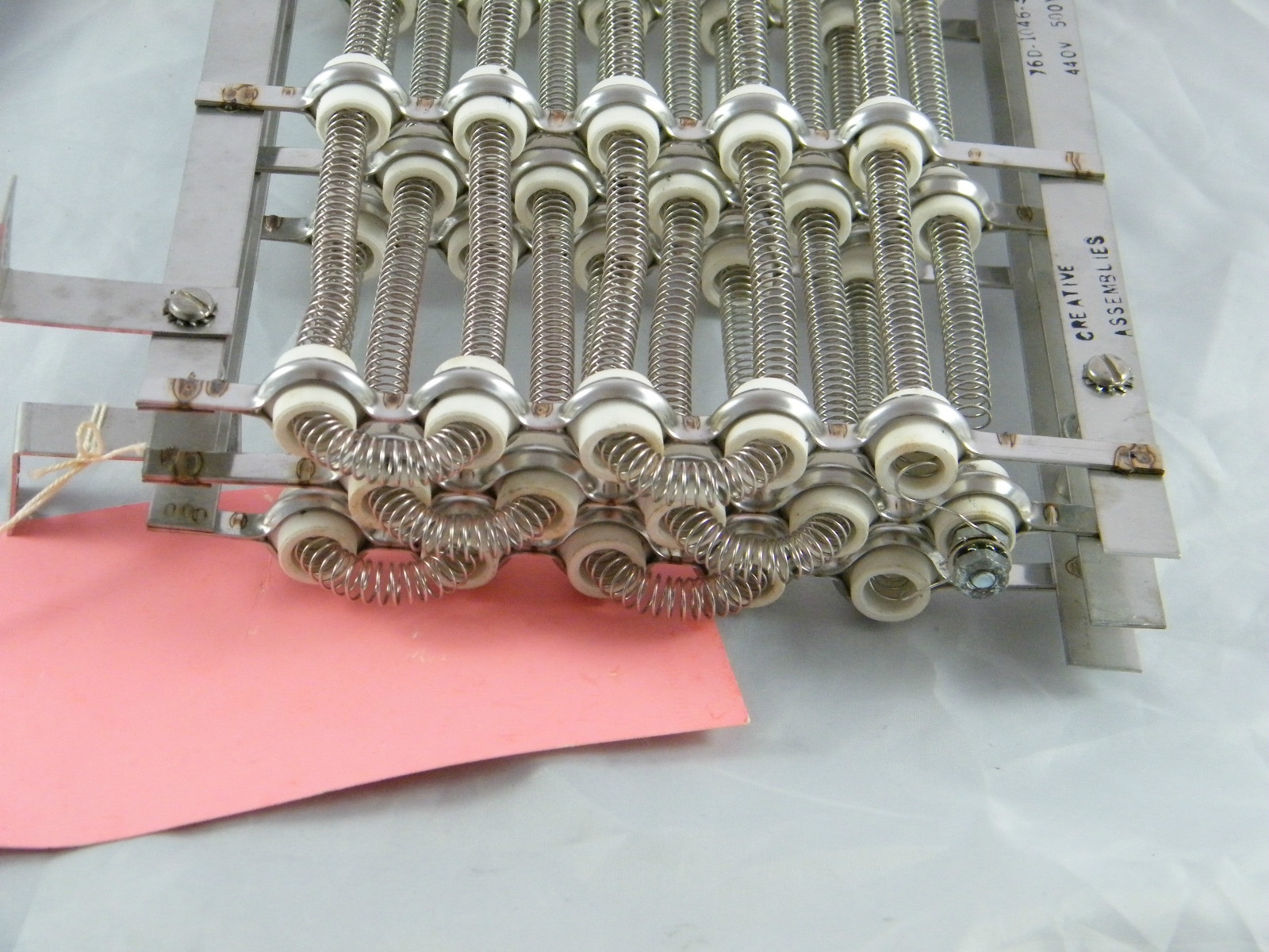 NEW ~ CREATIVE ASSEMBLIES ELECTRIC HEATER COIL, AIRFLOW # PC081002 440V 3500W