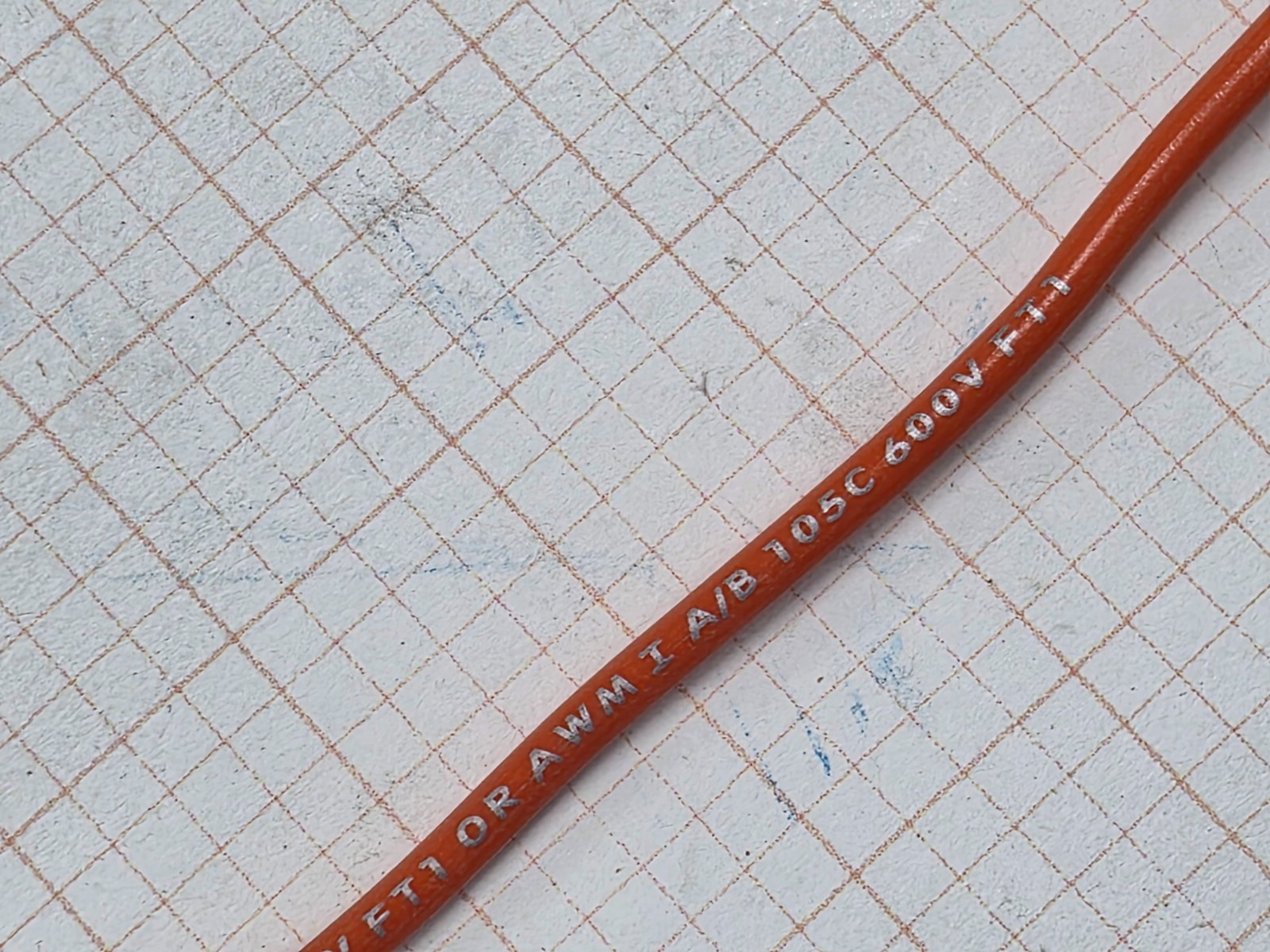 Southwire/Copperfield #18awg Solid Tinned Copper Lead Wire UL1015 Orange /100ft
