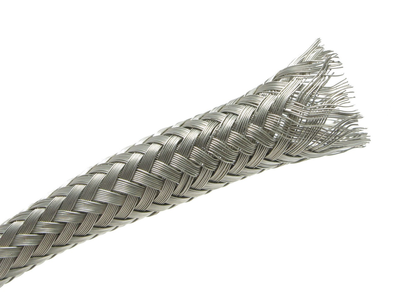 AA59569R30T0375 3/8″ I.D. Tubular Braid, Tinned Copper, 25ft