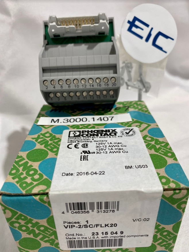 KOLLMORGEN BREAKOUT BOX SLICE I/O / M.3000.1407