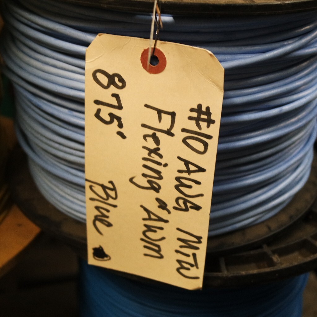 10 AWG MTW FLEXING OR AWM Wire 875′ BROWN 38 LBS