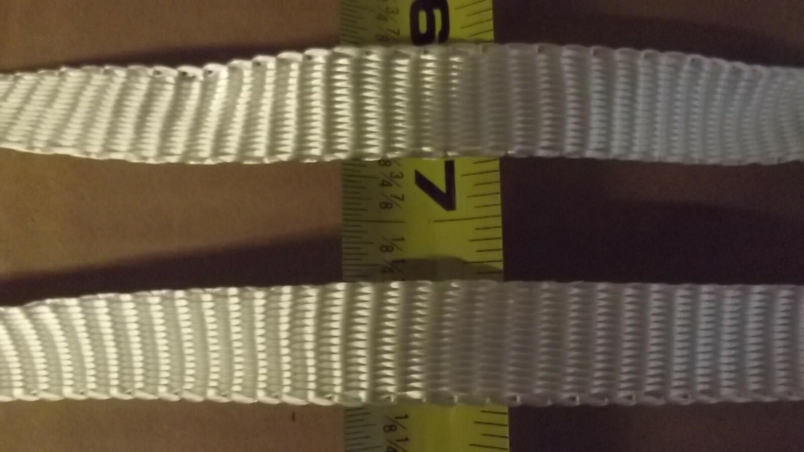 5/8″ x 500′ 1800# tensile polyester pull tape, mule tape, webbing, Made in USA