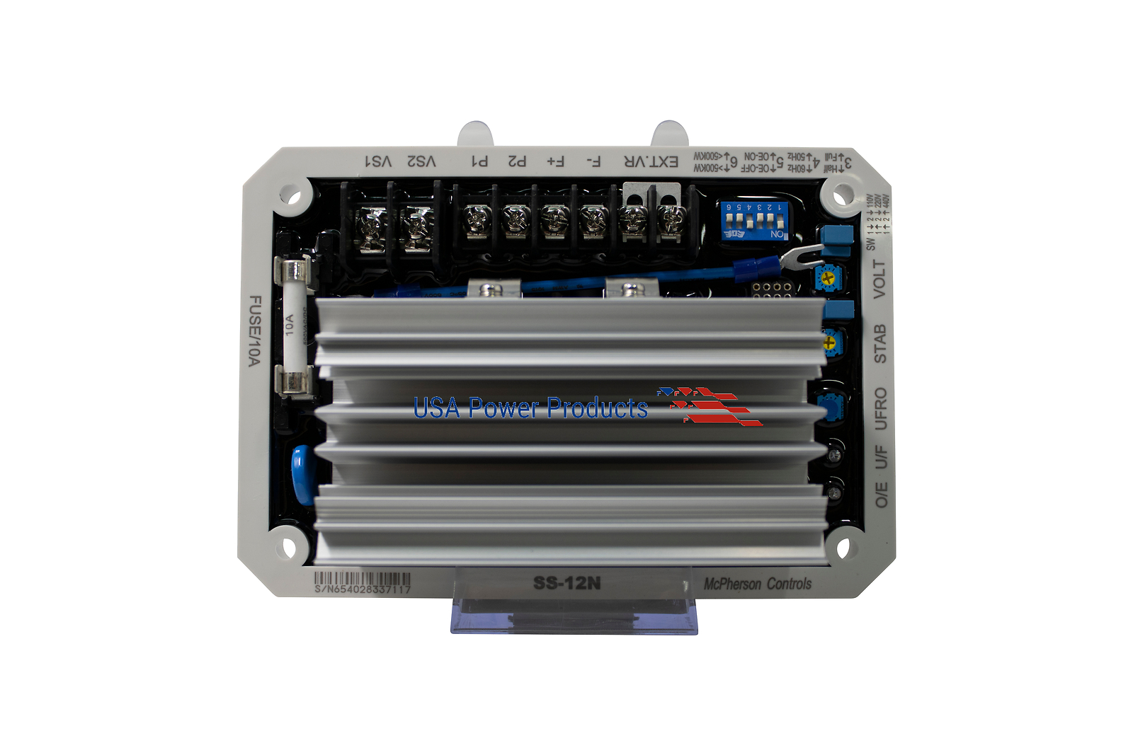 SS12-N AVR Mcpherson Controls Automatic Voltage Regulator