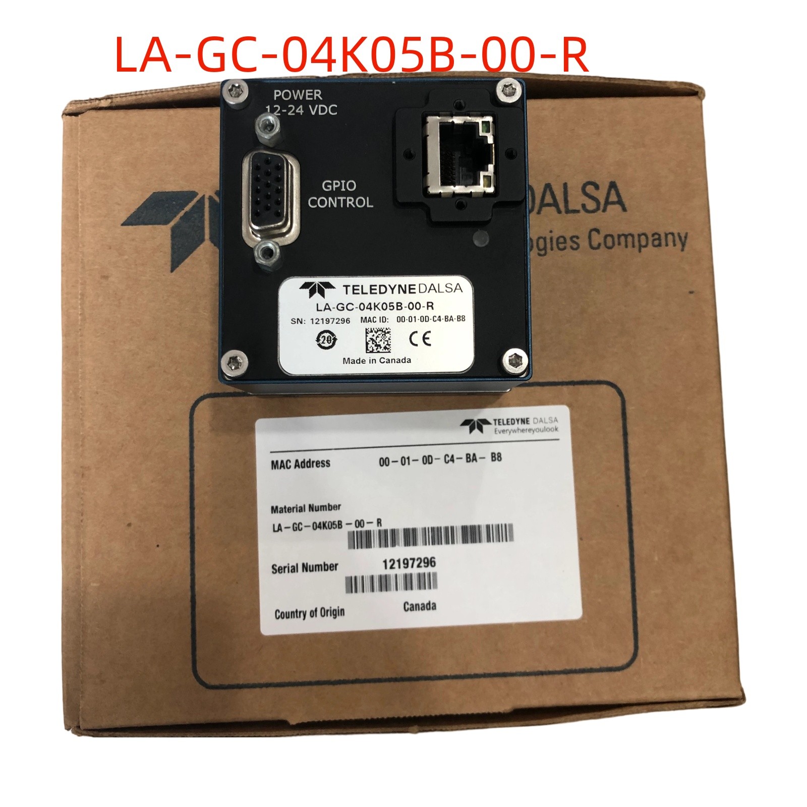 DALSA LA-GC-04K05B-00-R New Line Scan Camera