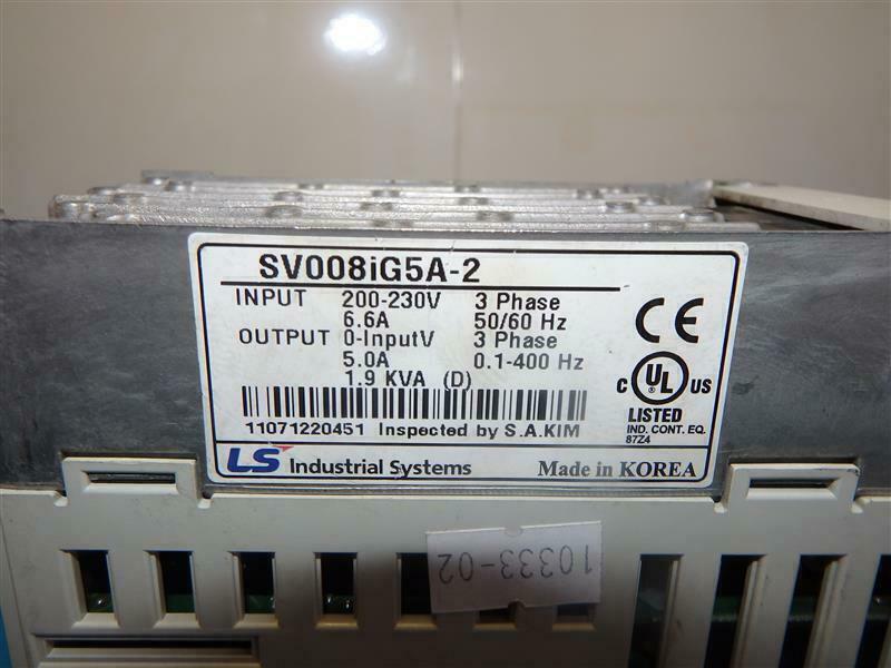 LS SV008iG5A-2 SV008iG5A2 iG5A Variable Frequency Drive Expedited Shipping