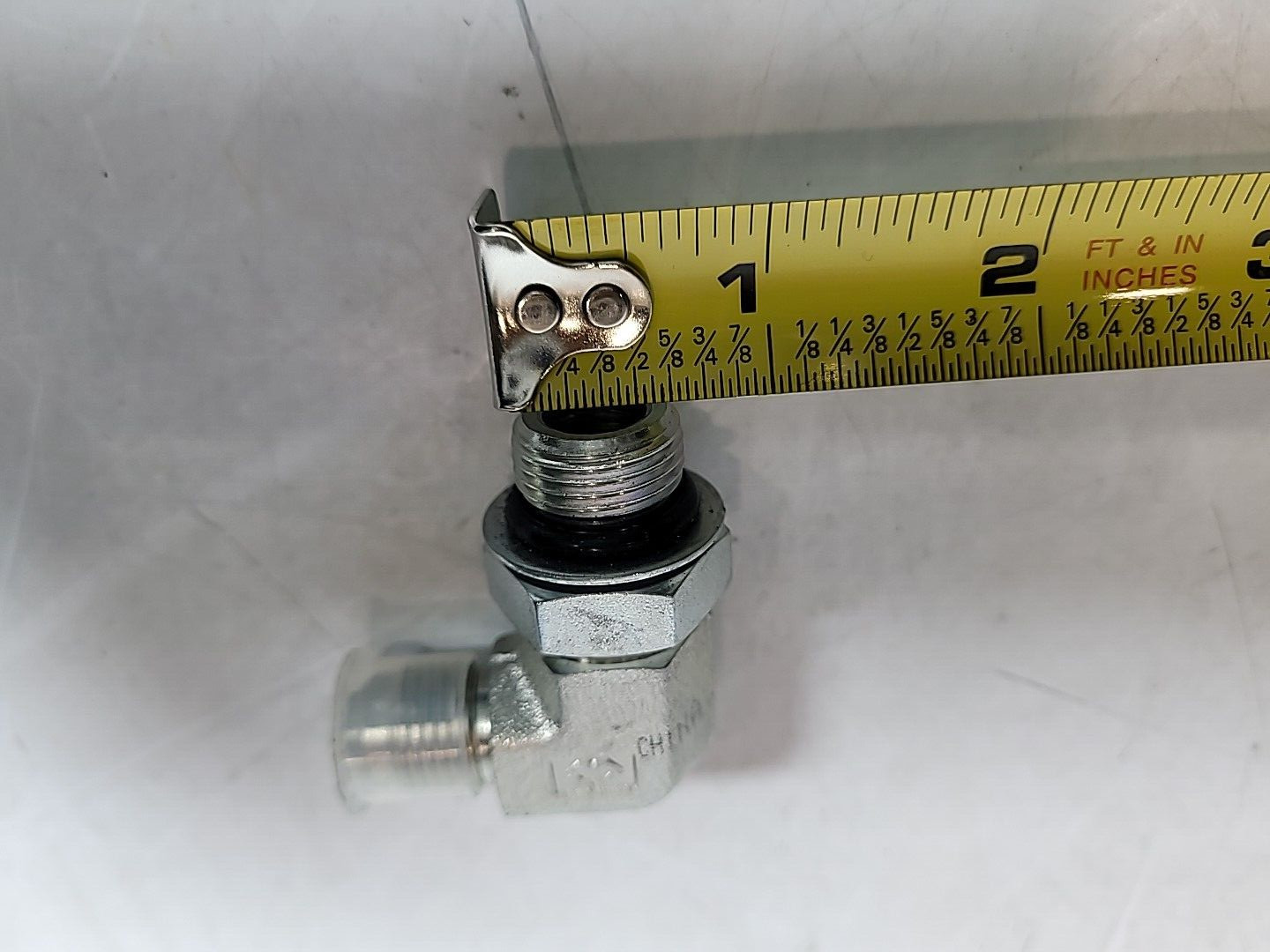LOT OF 4 NEW Parker Electrical Fitting SMA-06 Elbow 3/8 O RING 90 DEGREE, STEEL