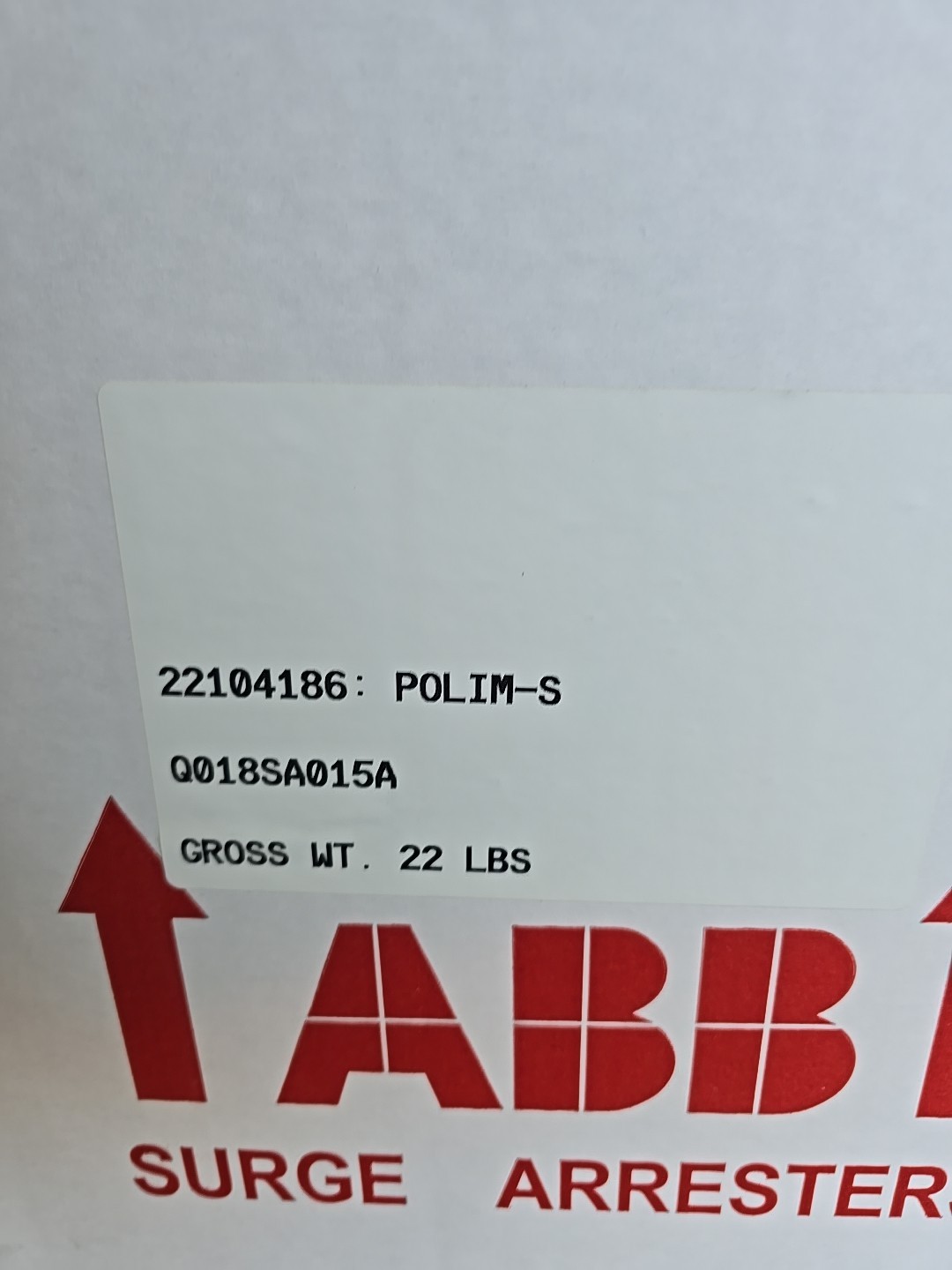 ABB surge arrestor medium voltage Q018SA015A Ships Fast!