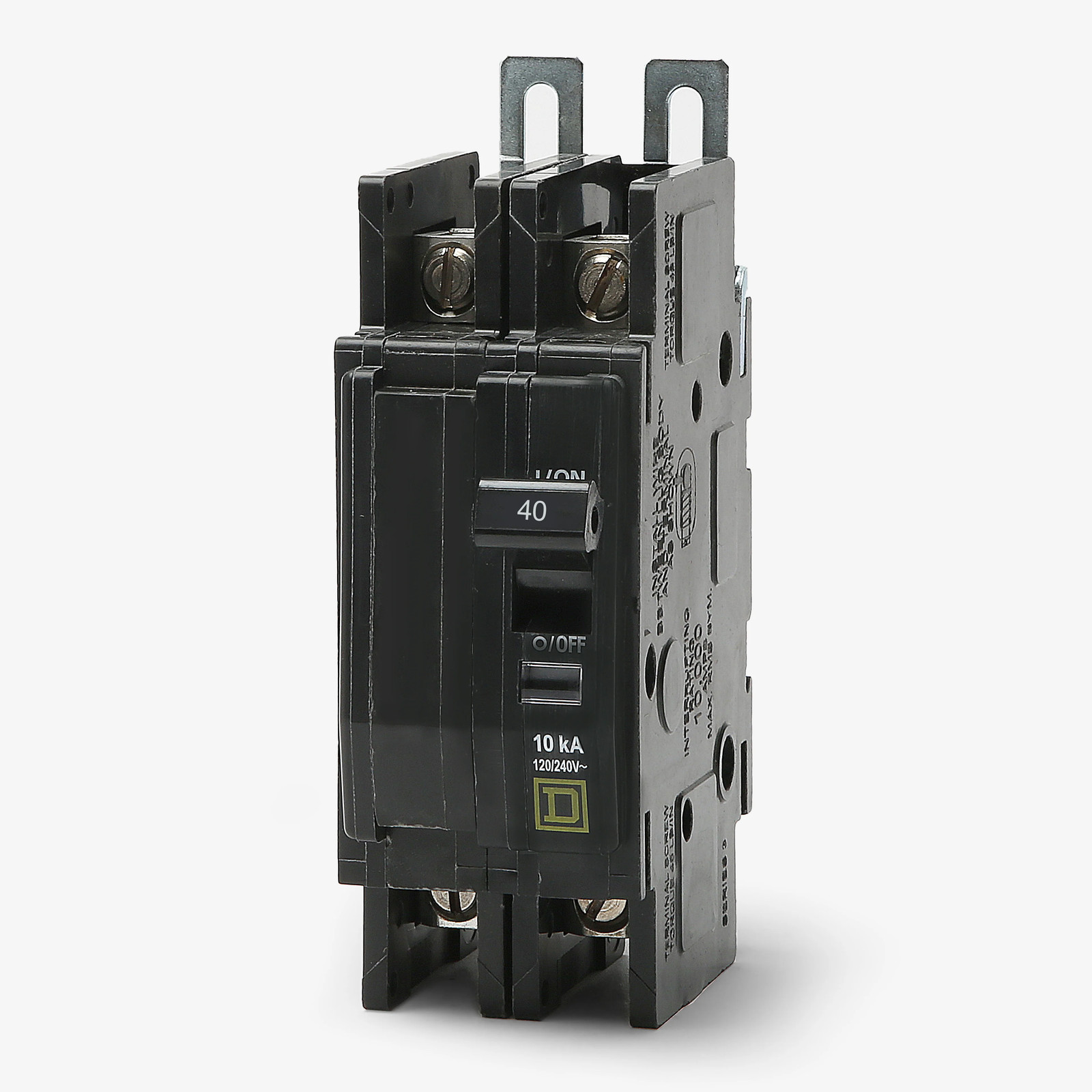 NIB – Square D – QOU280 – 80A, 2-Pole Miniature Circuit Breaker, 120/240 Vac