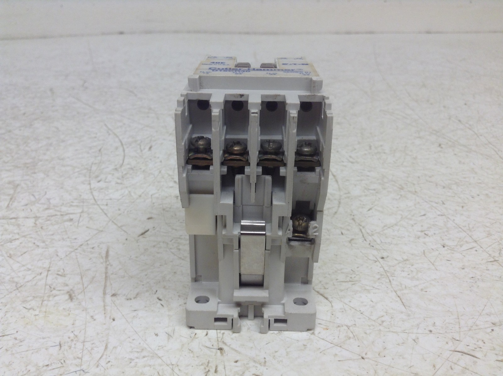 Cutler Hammer D15CR40 Relay 110/120 VAC Coil (OK)