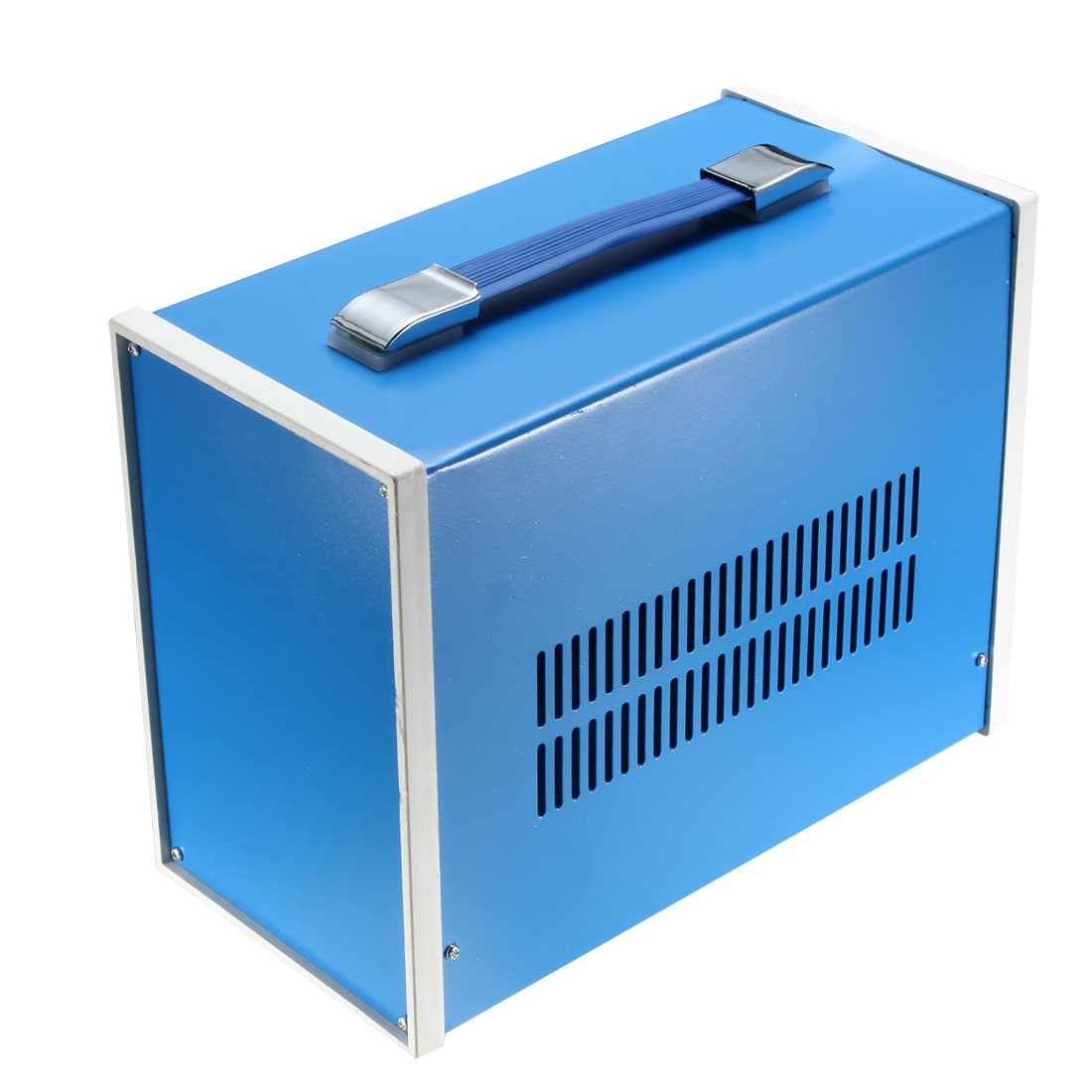 272mmx138mmx213mm Electronic Iron DIY Junction Box Enclosure Case Blue