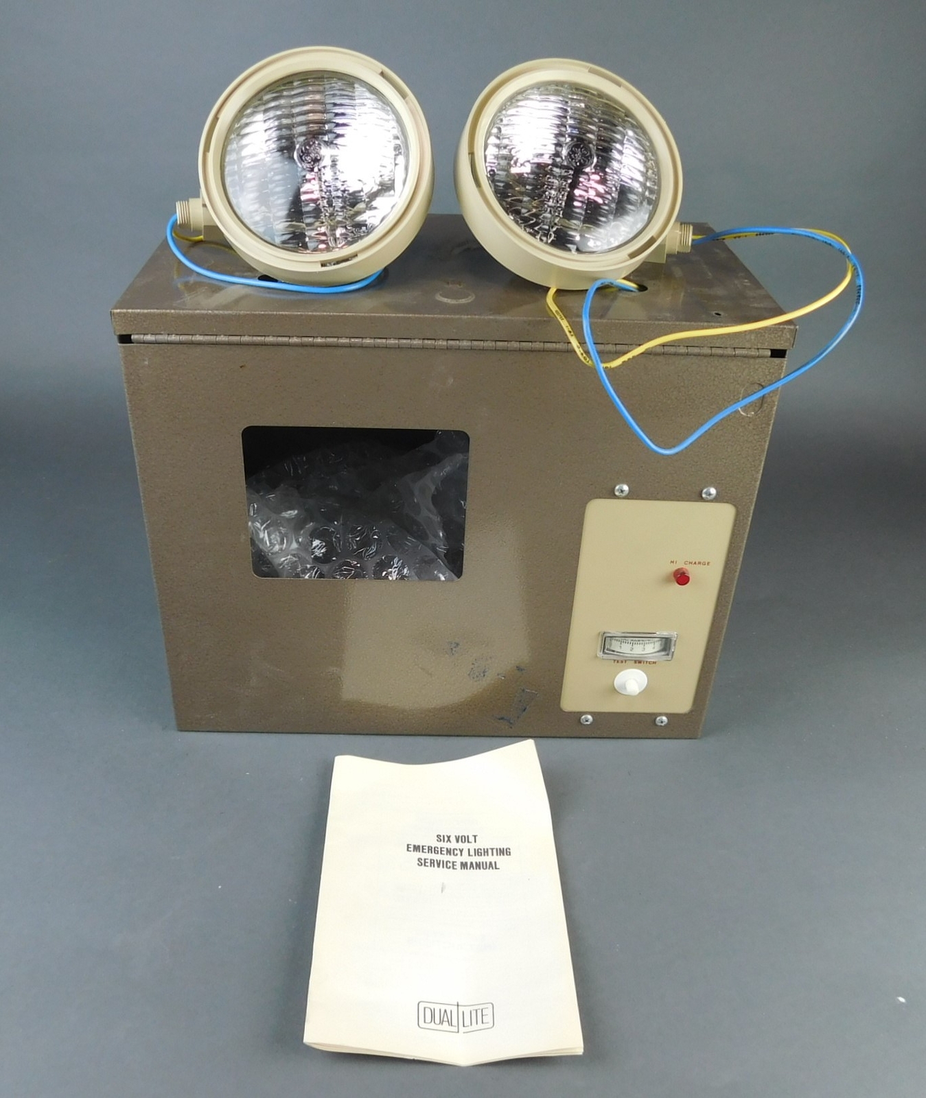 Dual Lite AS Series Emergency Light, Model 1452PSSB6V.72WSB-C-LVD – NEW Surplus!
