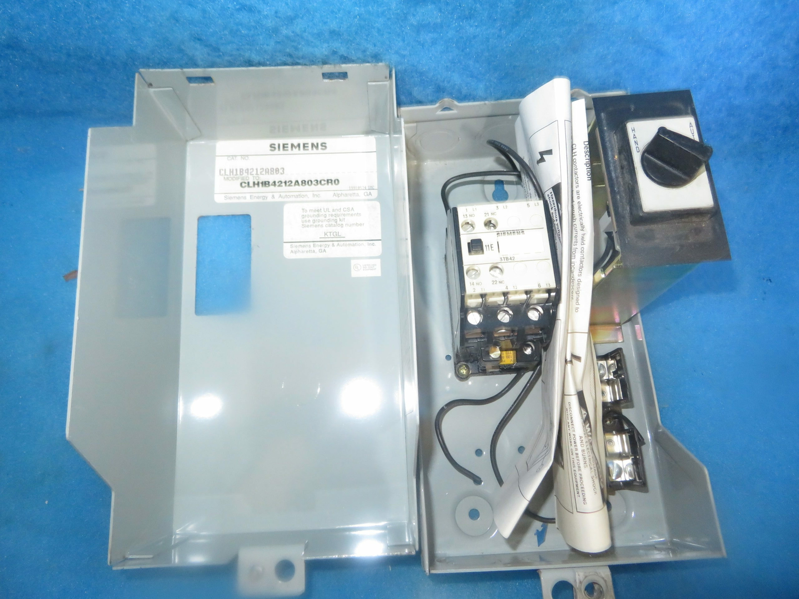 Siemens CLH1B4212A803 Combination Starter + 1 Year Warranty
