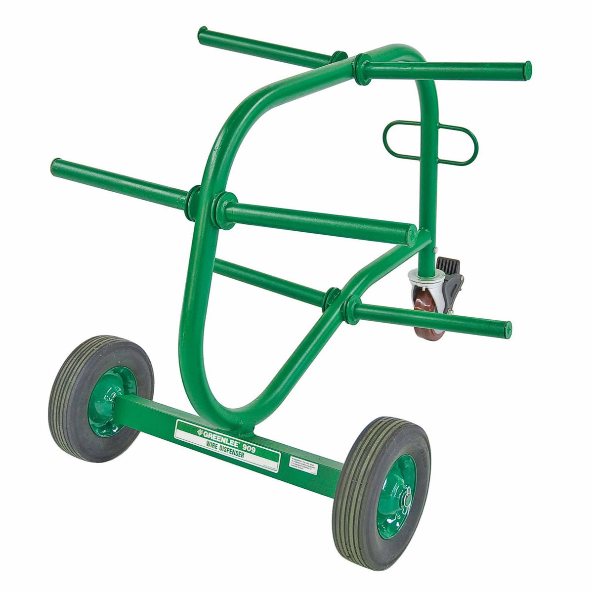 Greenlee 909 39″ x 30″ x 31″ Steel Welded Frame 6 Spindle Wire Dispenser Caddy