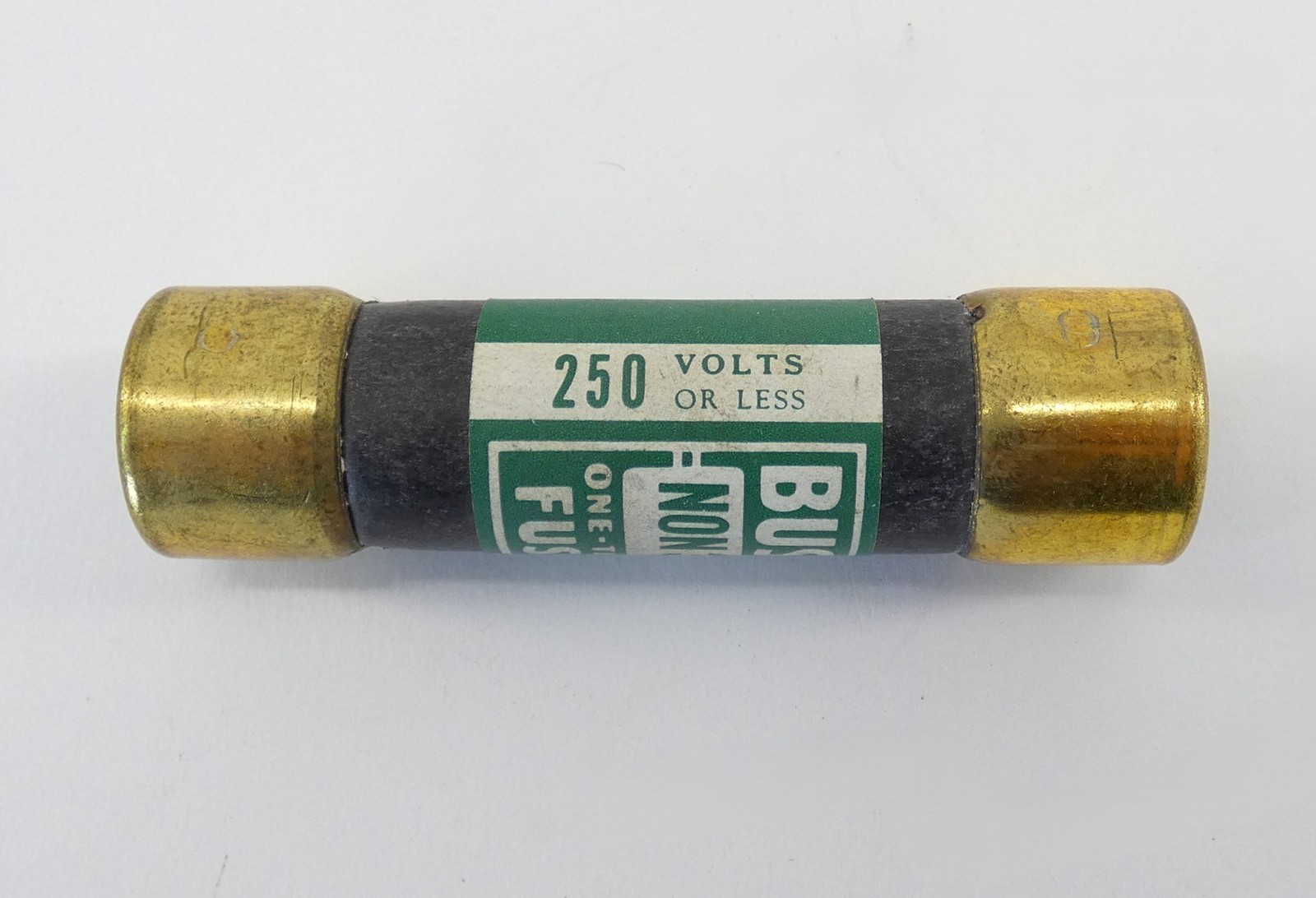 *Lot of 2* Bussmann NON35 One-Time Cartridge Fuse 35A 250V