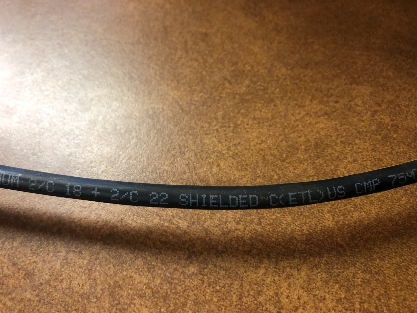 50′ Crestron Cresnet 2 Cond 18 AWG + 2 Cond 22 AWG Cable
