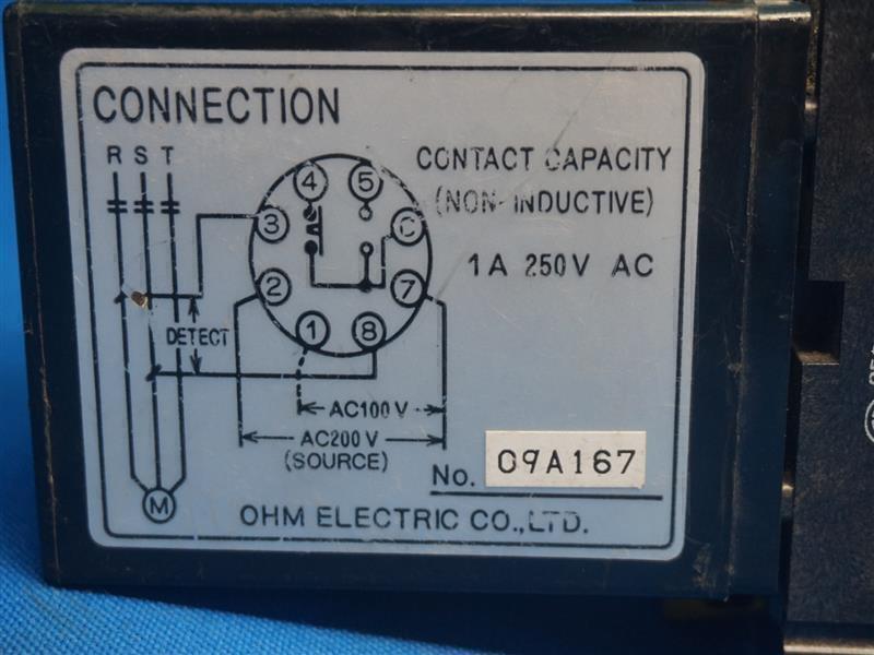 Ohm OMD-2 OMD2 Motor Detector w/ Socket w/ Scratches 30 Days Warranty