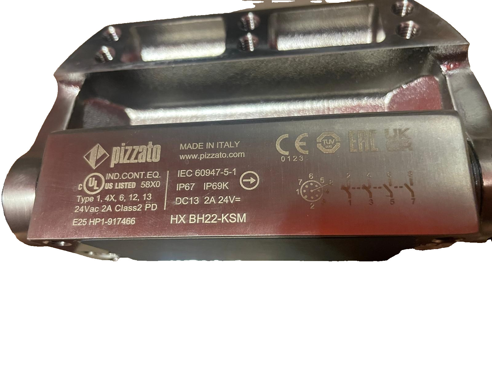 PIZZATO HX BH22-KSM E25 HP1-817466