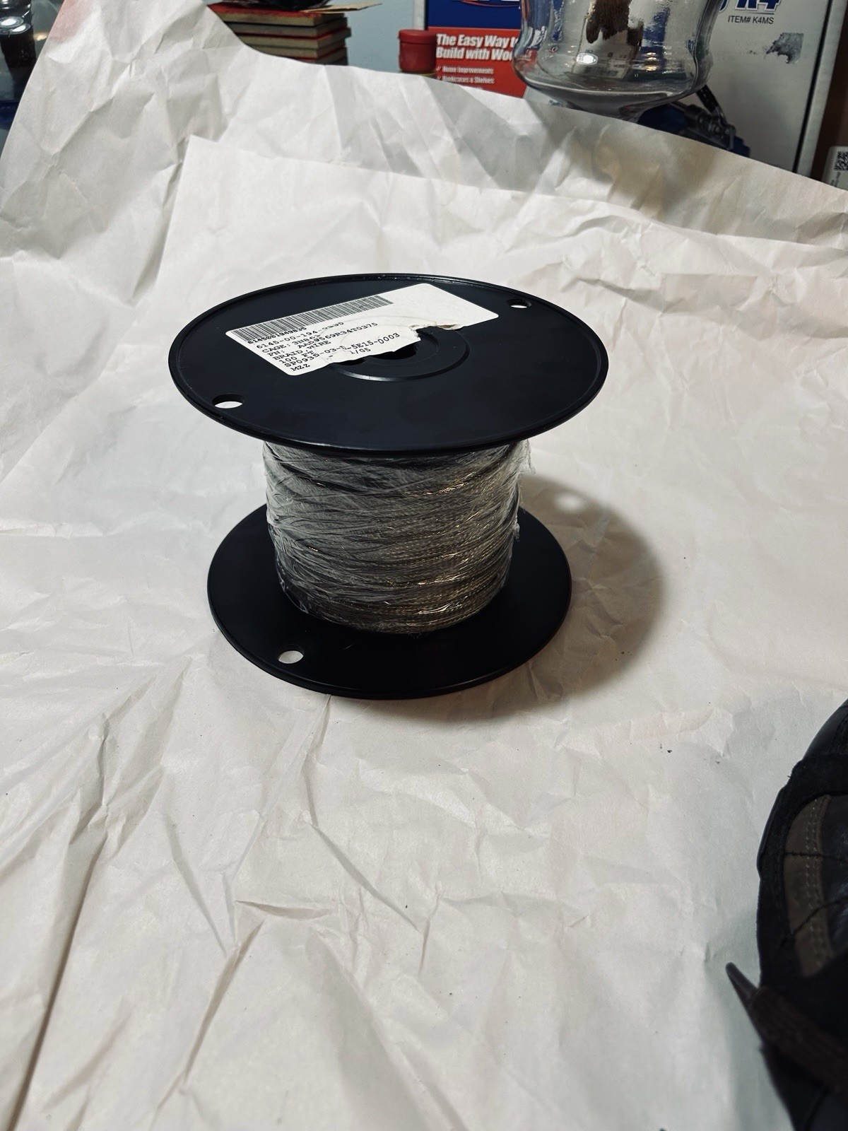 Allied Wire-New Roll-Tubular Braid, Mil-Spec AA59569A Tinned Copper 3/8”x100’