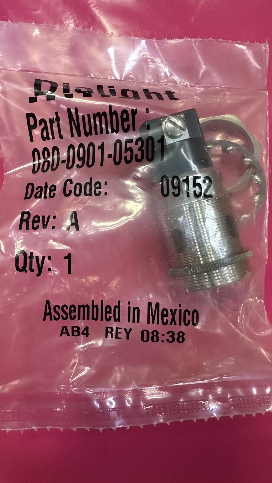 (33 Count Lot) Of Dialight 080-0901-05-301 1in Incand. PMI Base