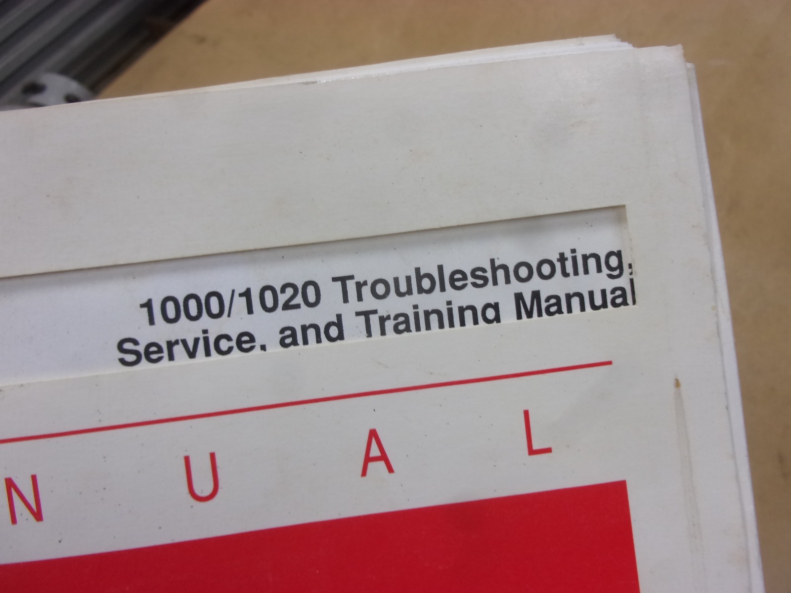 Kistler Morse 1020 Weight Indicator Troubleshooting Service Training Manual Book