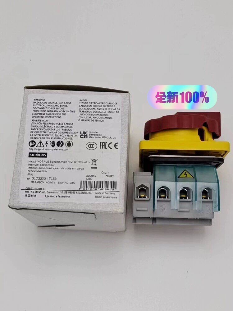 1PC NEW SIEMENS 3LD2003-1TL53 Switch 1 Year Warranty