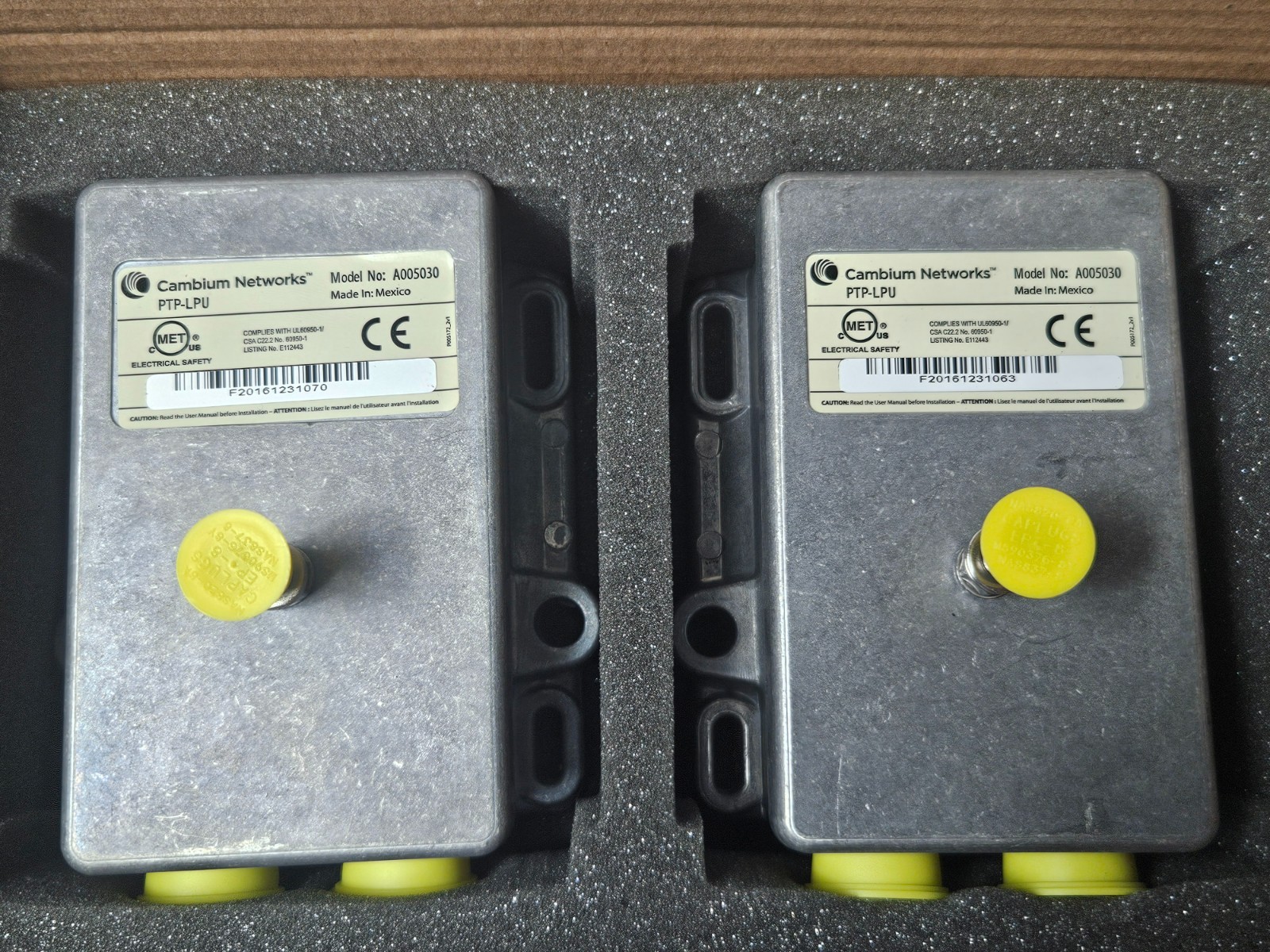 Cambium Networks C000065L007A PTP 650 LPU & Grounding Kit A005030 NEW