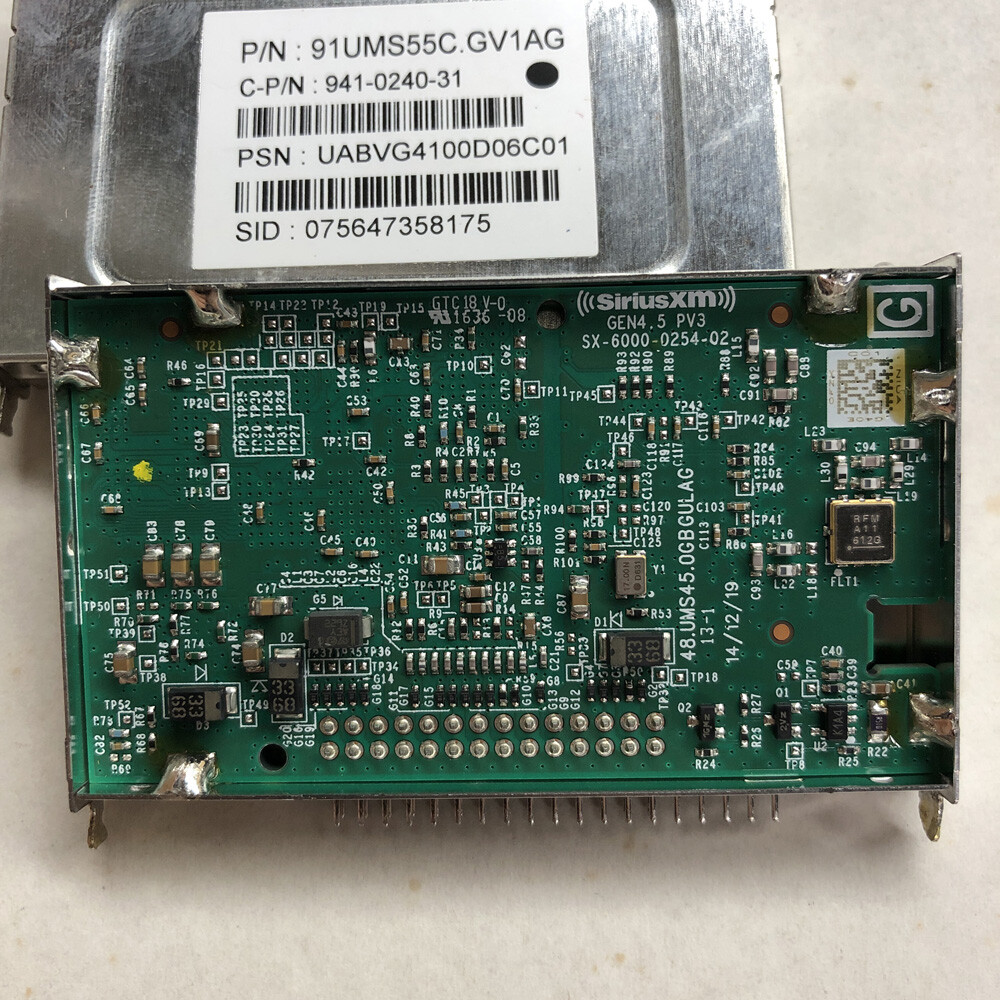 SiriusXM 91UMS55C.GV1AG 941-0240-31 Circuit Module x 1pc