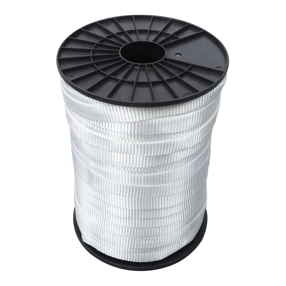 Polyester Pull Tape 3/4″ x 528′ Mule Tape Flat Rope 2500 lbf Tensile Capacity