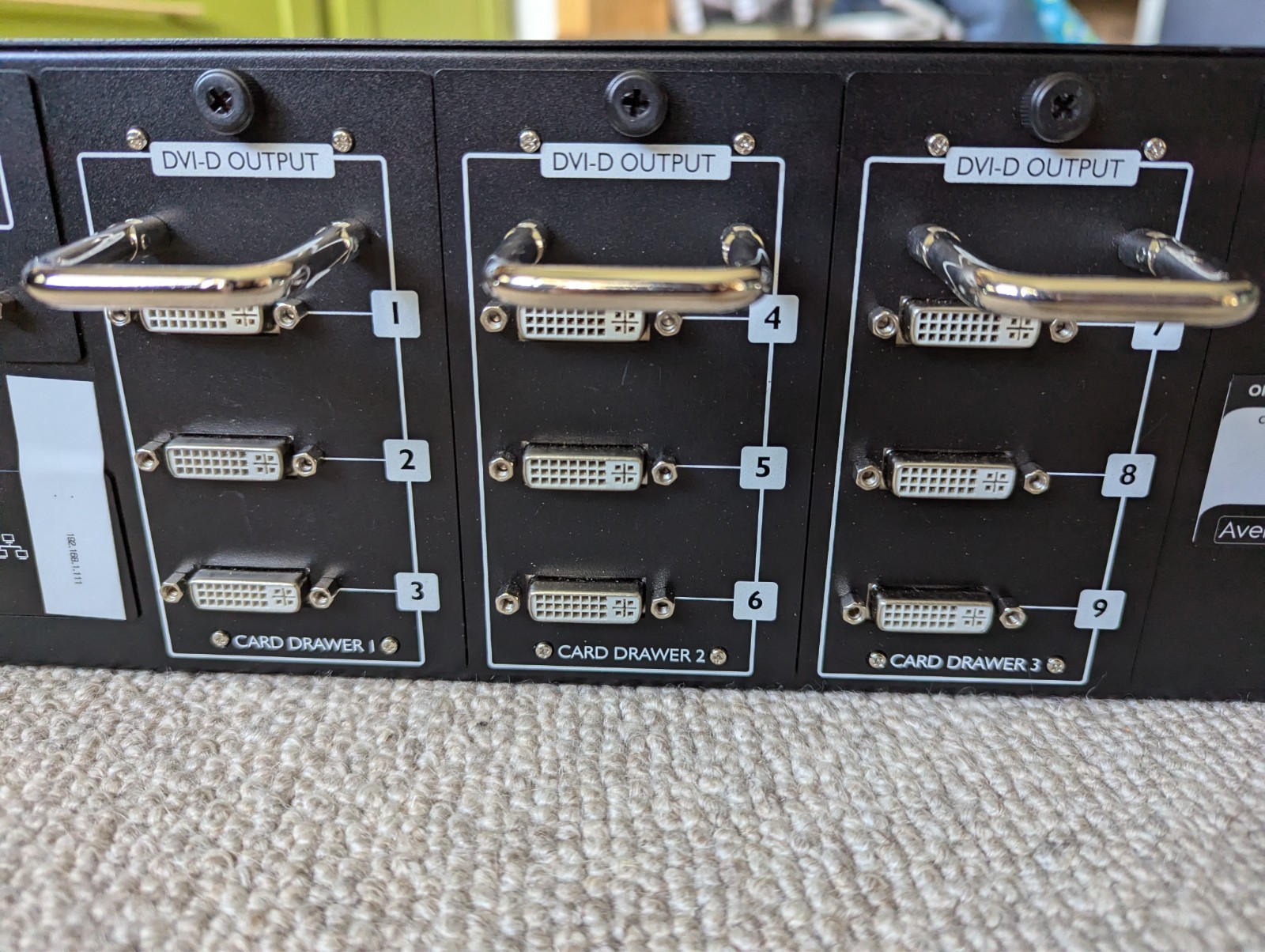 Avenview DVI-Prowall-9X 4K30 Video Wall Processor Link up to 9 Screens at 4K!!