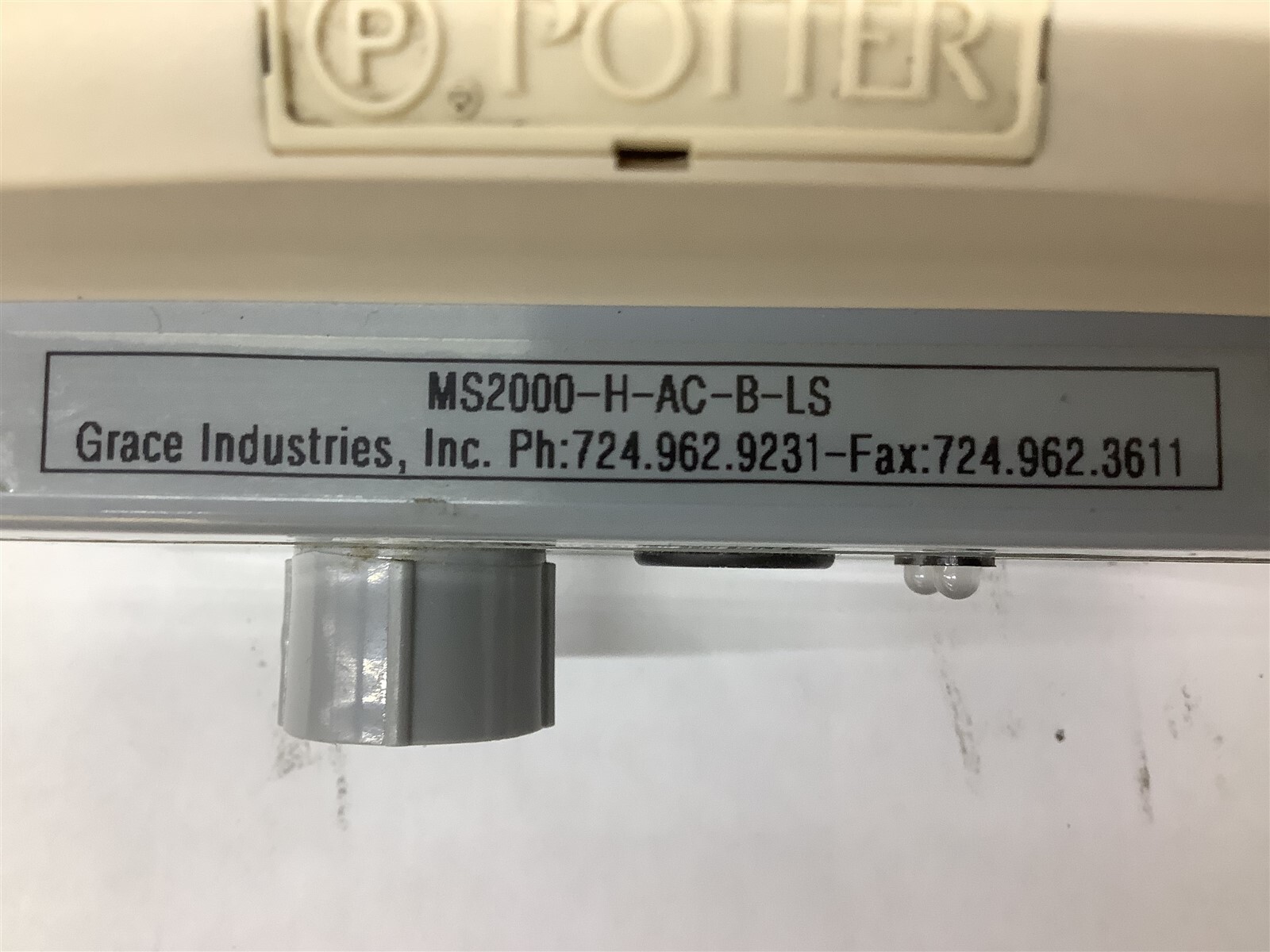 Grace Industries MS2000-H-AC-B-LS MS2000X Lone Worker Safety System