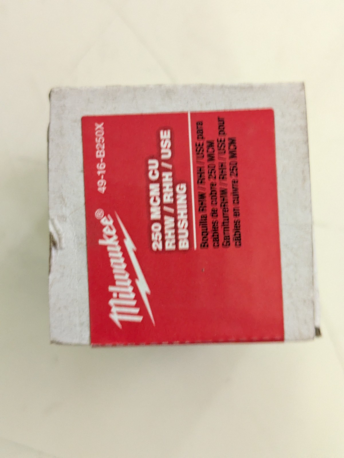 Milwaukee 49-16-B250X 250 MCM CU RHW / RHH / USE Bushing