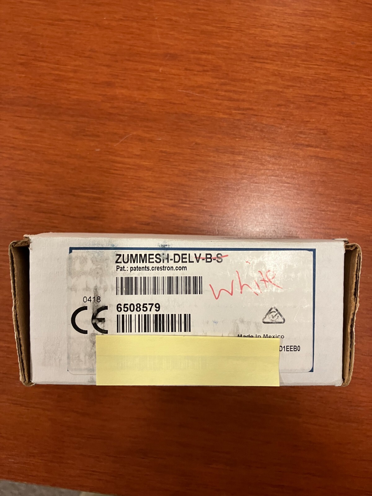 CRESTRON Zūm Wireless ELV Wall-Box Dimmer, 120-277V ZUMMESH-DELV-W-S