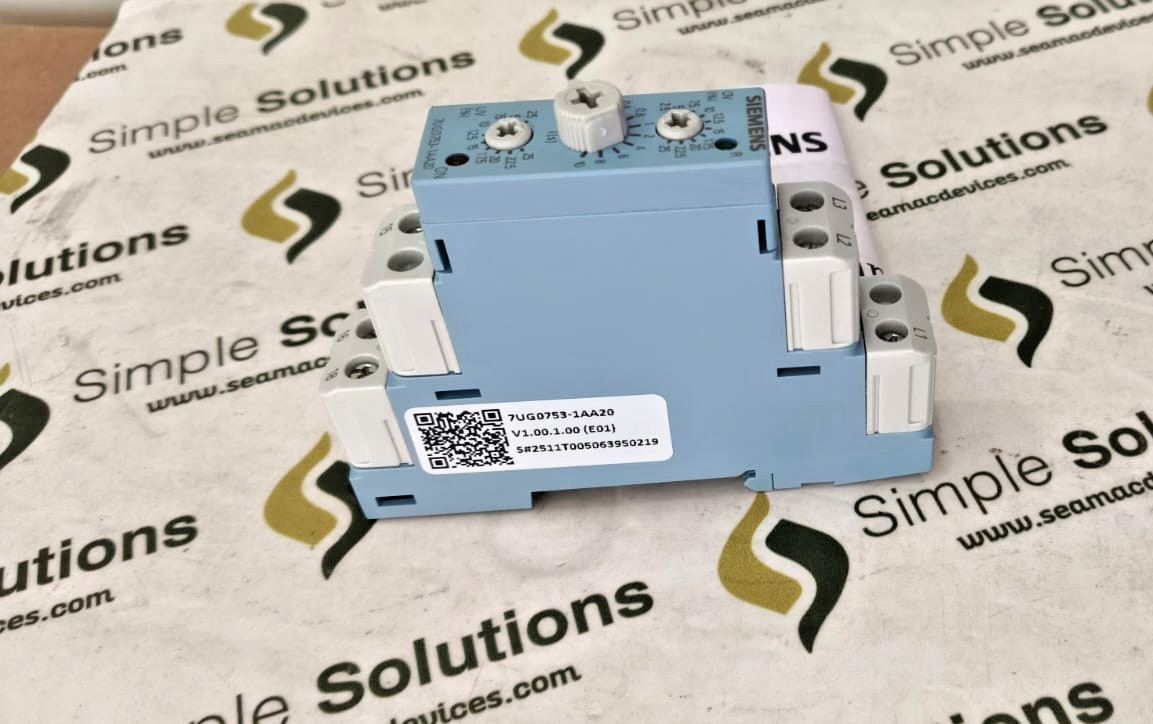 2PCS LOT- Siemens 7UG0753-1AA20 Voltage Monitoring Relays- New