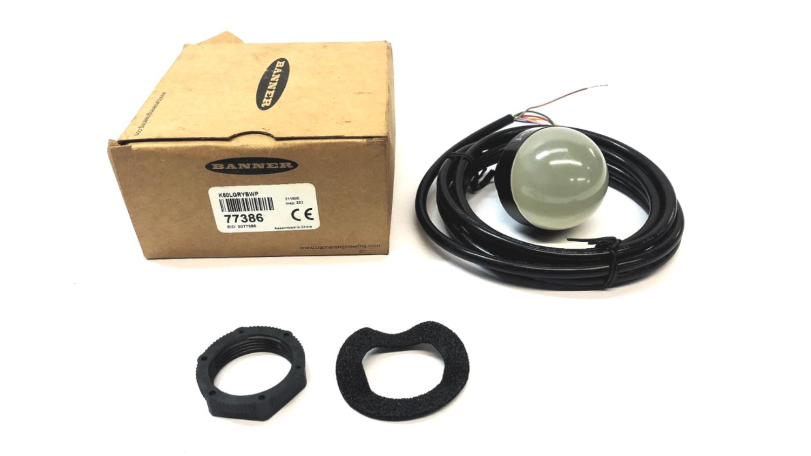 Banner Multicolor Indicator Light K50LGRYBWP NOS