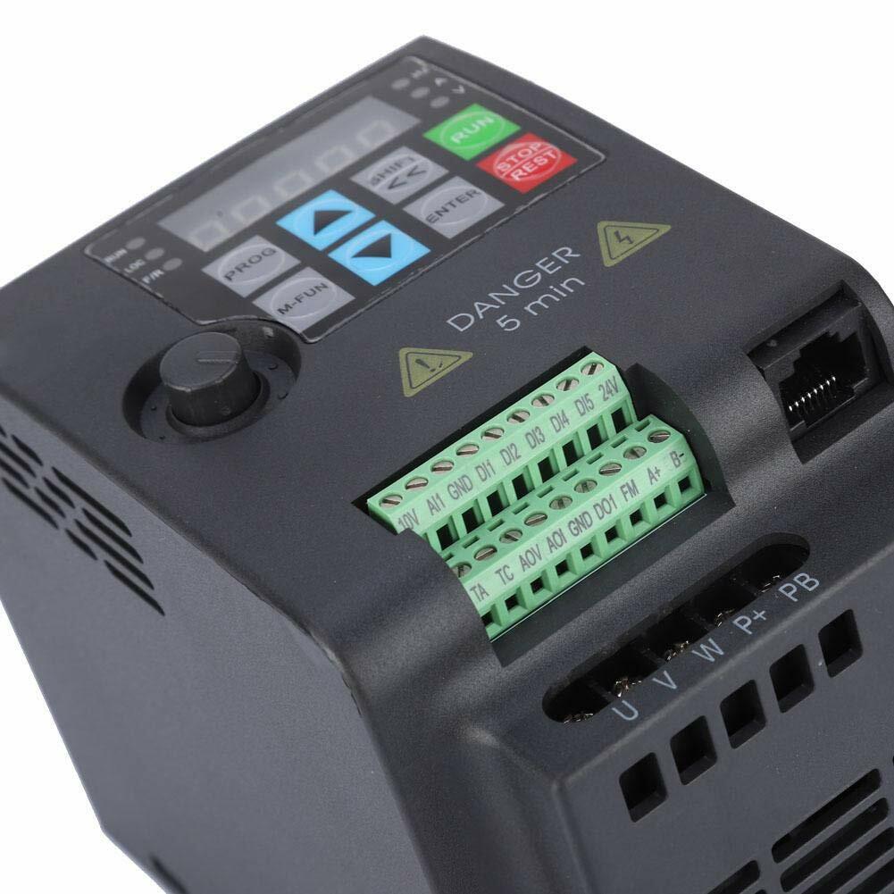 220V 1.5KW 2.2KW VFD Variable Frequency Drive Inverter Converter USA