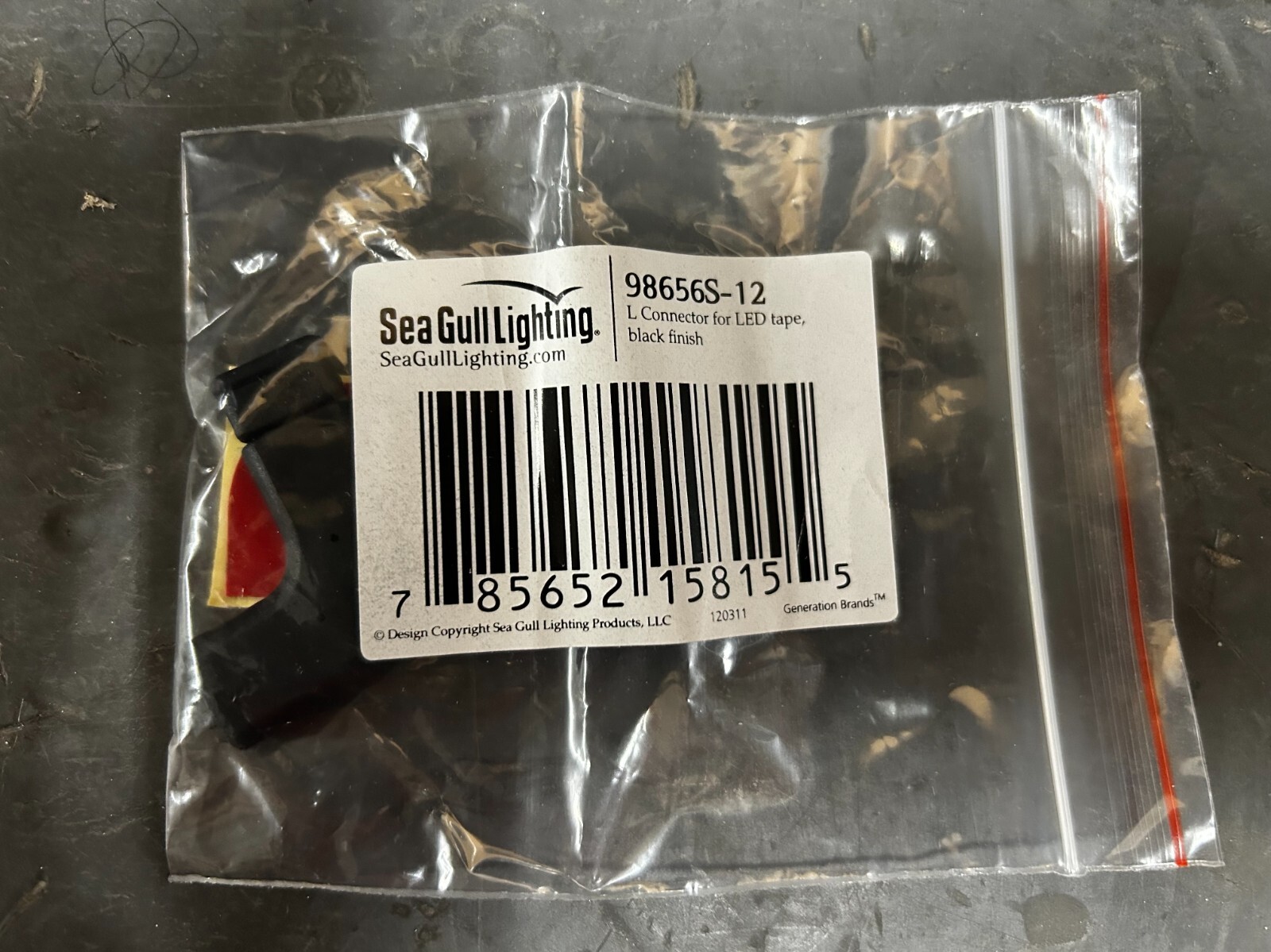 SEAGULL L CONNECTOR FOR LED TAPE # 98656S-12