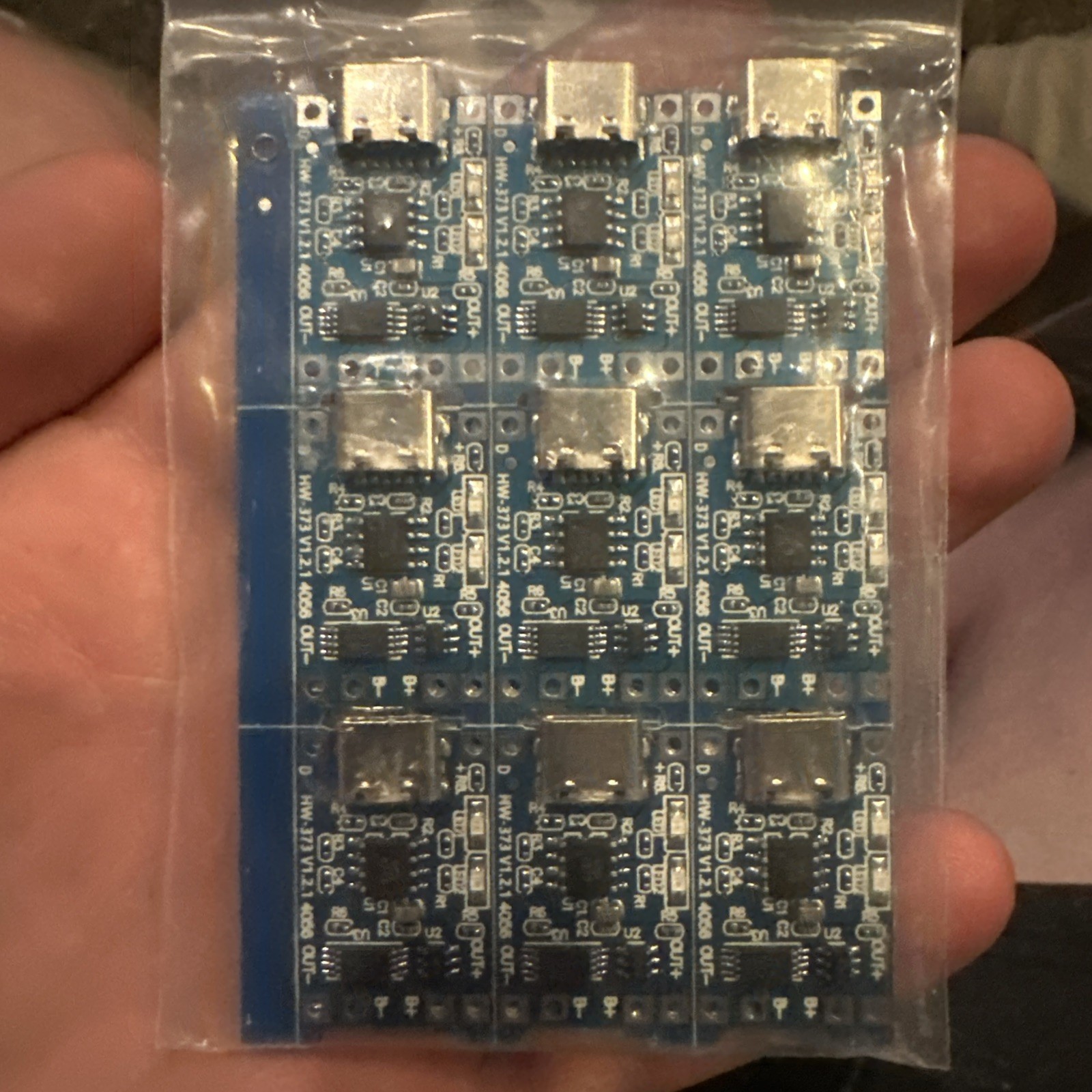 TP4056 5V 1A Micro USB 18650 Lithium Battery Charging Board Module 5×15 75 InAll