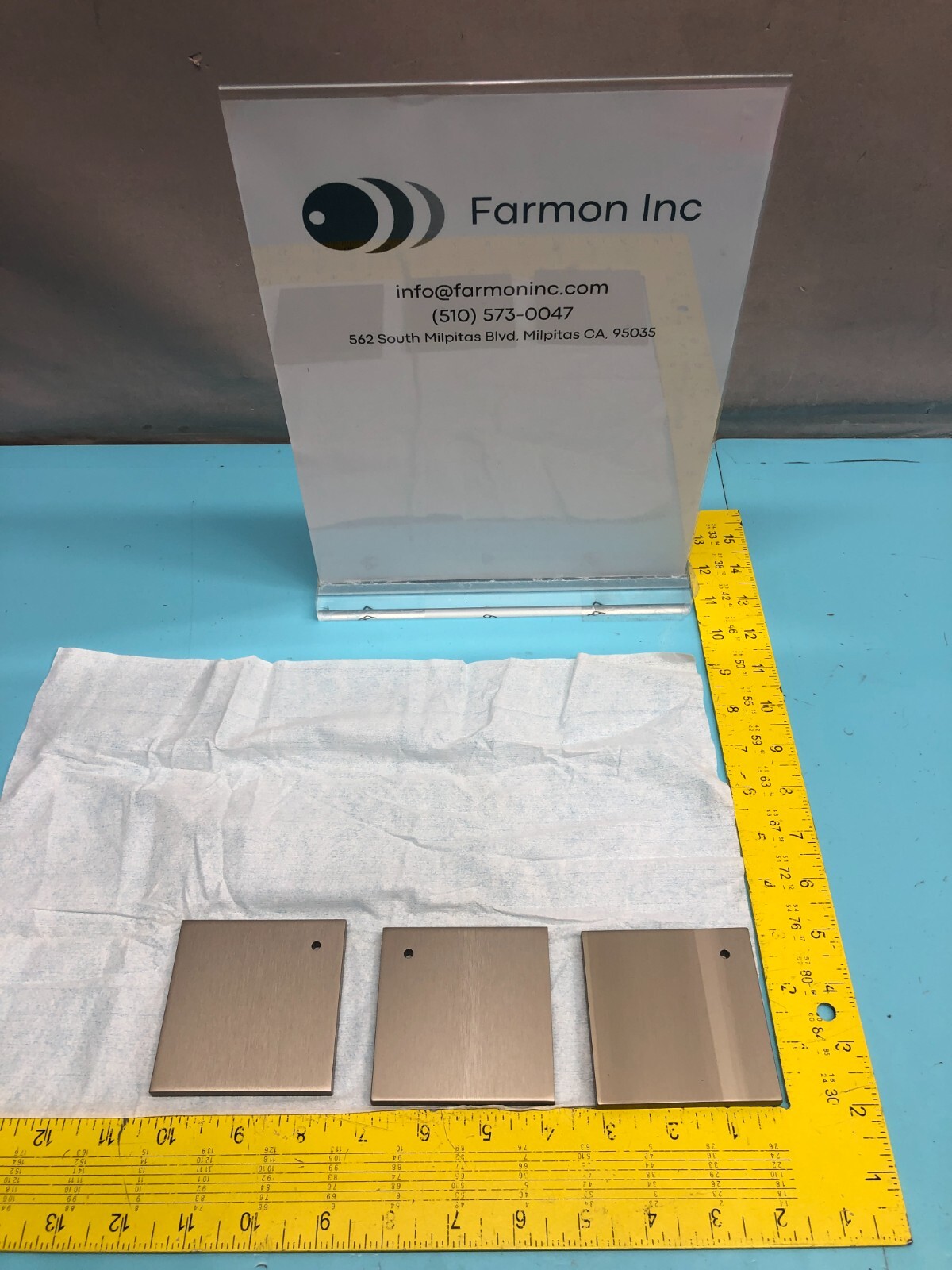 LOT OF 3 Applied Materials AMAT PLATE, 170279