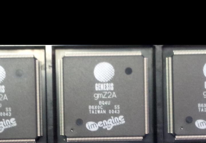 LOT OF (2) NEW GENESIS MICROCHIP GMZ2A BQ4U, ZOOM ENGINE IC