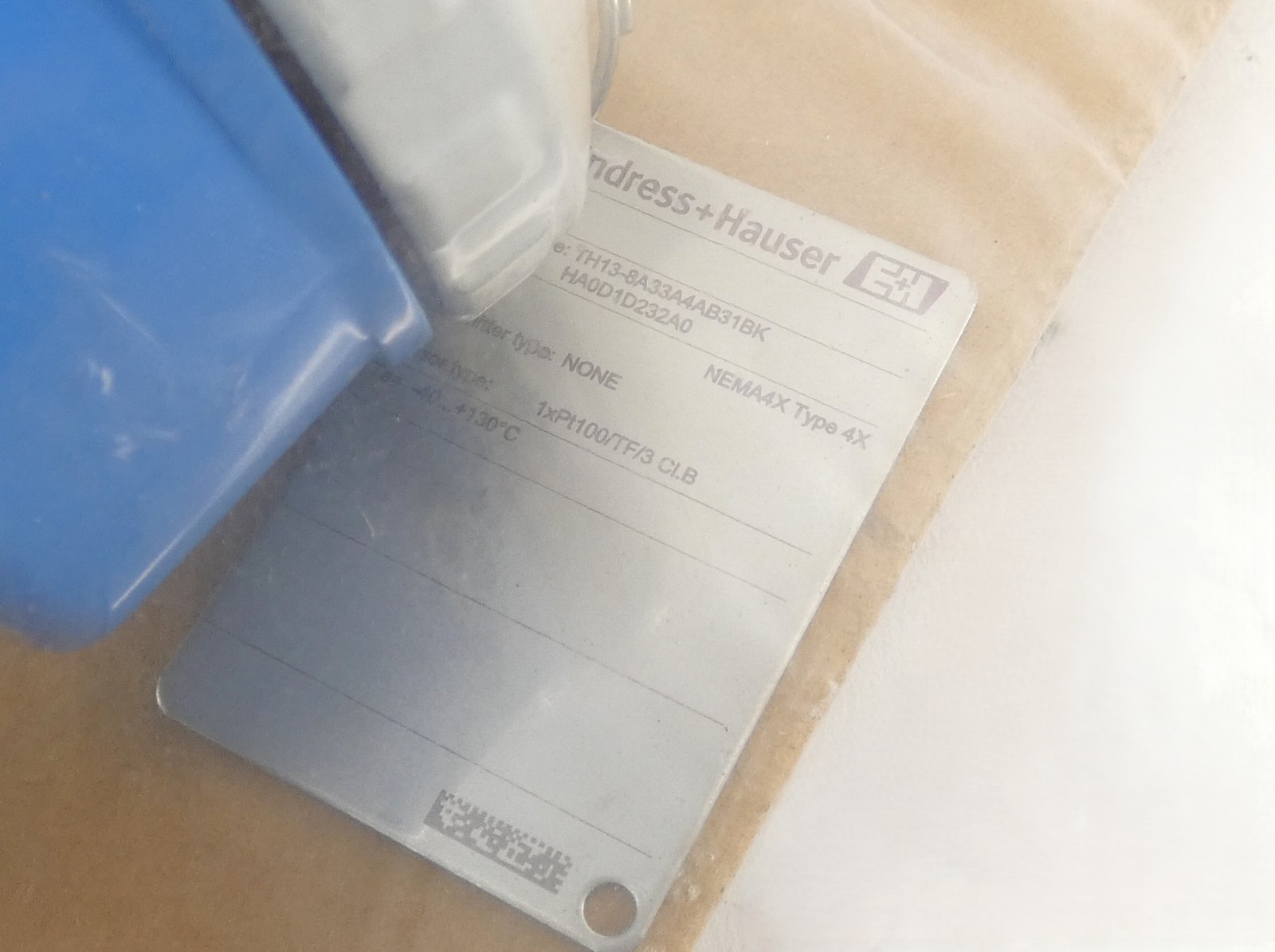 Endress+Hauser TH13-8A33A4AB31BK Temperature Sensor – NEW Surplus!