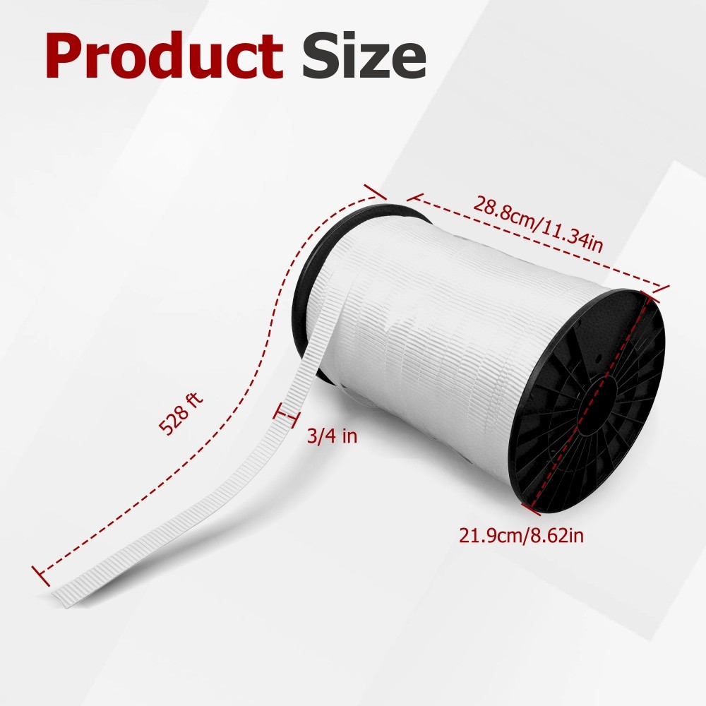 Findmall Polyester Pulling Tape Mule Tape 3/4″ x 528′ 2500 lbf Tensile Capacity