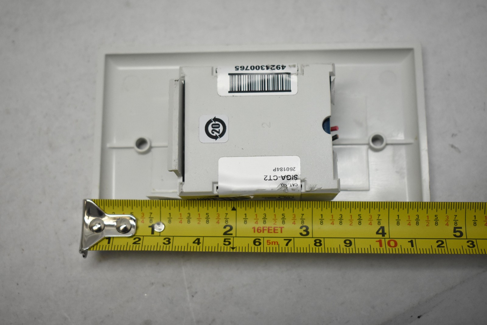 Signaling SIGA-CT2 Fire Alarm Input Module Wall Plate Sub-Assembly